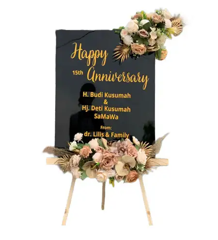 Papan Bunga Akrilik Hiliserangkai