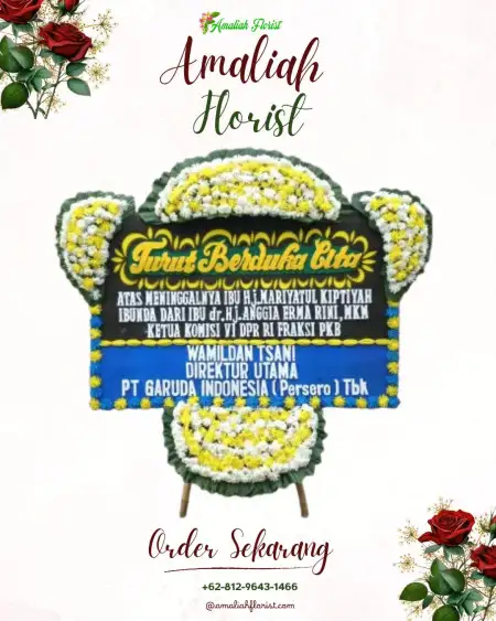 Papan Bunga Duka Hiliserangkai